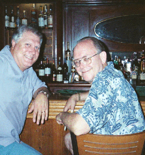 Dave and Mark at The Famous Bar 6/21/02